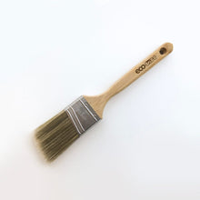 Load image into Gallery viewer, Our paint brushes are an eco-friendly tool for applying paint. They have a thick and long blended bristles making them suitable for all paint types. The Bamboo handle is strong, light, and sustainable. This brush comes complete with a Stainless Steel Ferrule.