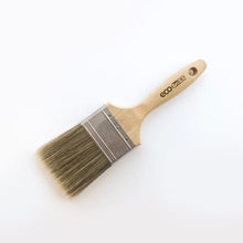 Load image into Gallery viewer, Our paint brushes are an eco-friendly tool for applying paint. They have a thick and long blended bristles making them suitable for all paint types. The Bamboo handle is strong, light, and sustainable. This brush comes complete with a Stainless Steel Ferrule.