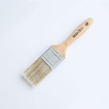 Load image into Gallery viewer, Our paint brushes are an eco-friendly tool for applying paint. They have a thick and long blended bristles making them suitable for all paint types. The Bamboo handle is strong, light, and sustainable. This brush comes complete with a Stainless Steel Ferrule. 
